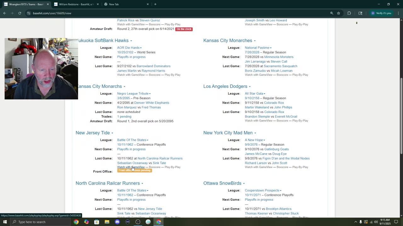 Battle of the States : Conference Championships ~ Gm. # 2's