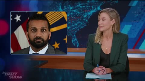 Kash Patel Gets Grilled on Epstein & Trump Lives Out His King Fantasies in the U.K. The Daily Show