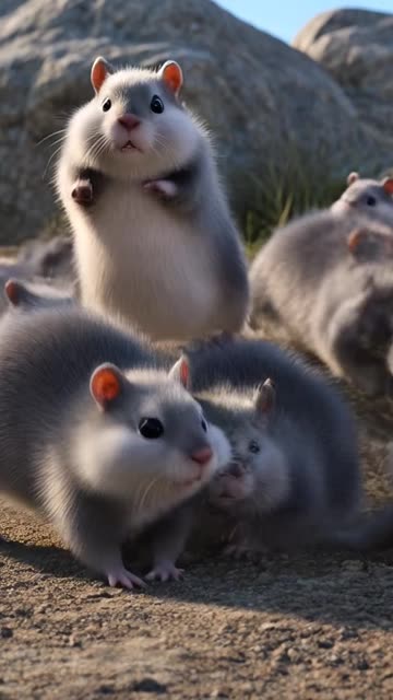 Lemmings doing what Lemmings do