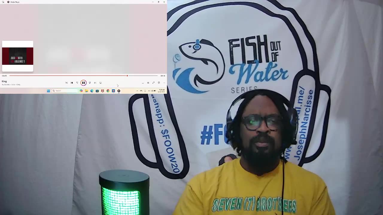 Audioweb King Reaction