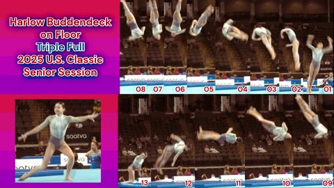 Prototype 162: Harlow Buddendeck on Floor Triple Full at 2025 U.S. Classic Senior