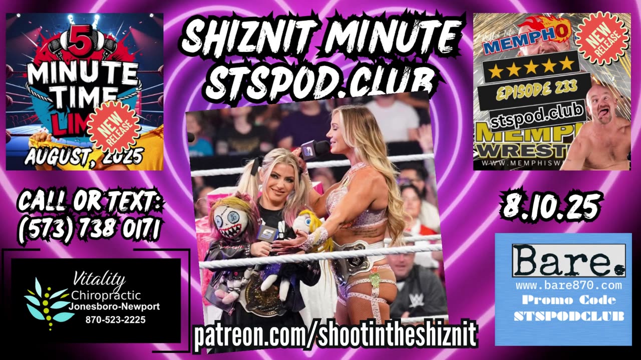 SHIZNIT MINUTE 810.25-BT talks Bliss & Flair!