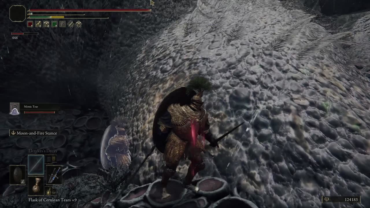 Elden Ring NG+1 | Elder Dragon Greyoll cheese boss w/Mimic Tear #eldenring #eldenringbossguide