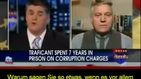 Sen. Traficant on FOX with Zionist-cuck Hannity...