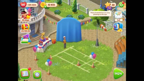 Homescapes: level 1421-1429