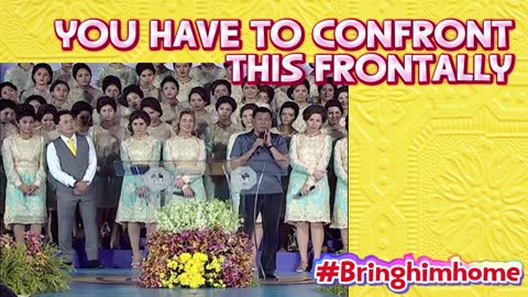 YOU HAVE TO CONFRONT THIS FRONTALLY - PRRD