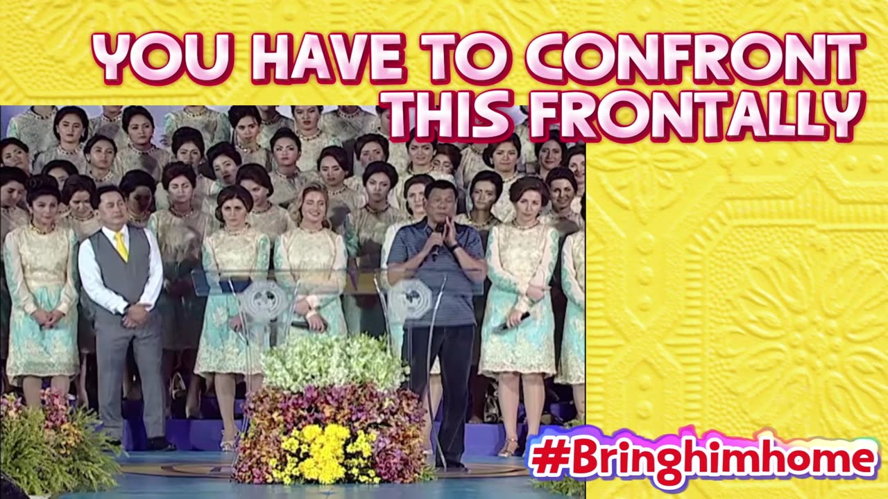 YOU HAVE TO CONFRONT THIS FRONTALLY - PRRD