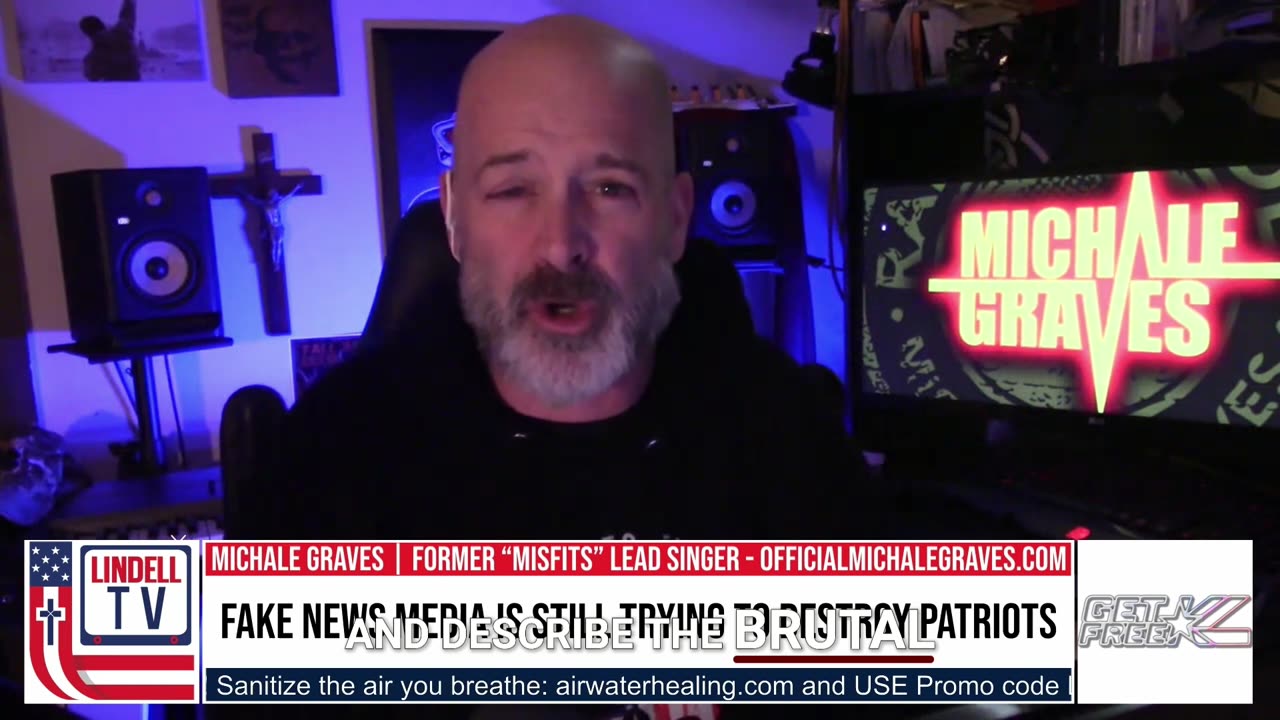 Former Misfits Singer Michale Graves Says Leftists are Dehumanizing Innocent Victims