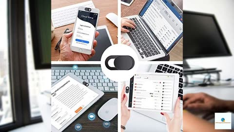 Natipo Webcam Cover,3 PCS Camera Cover Slide, Ultra-Thin Webcam Cover Slide Compatible for