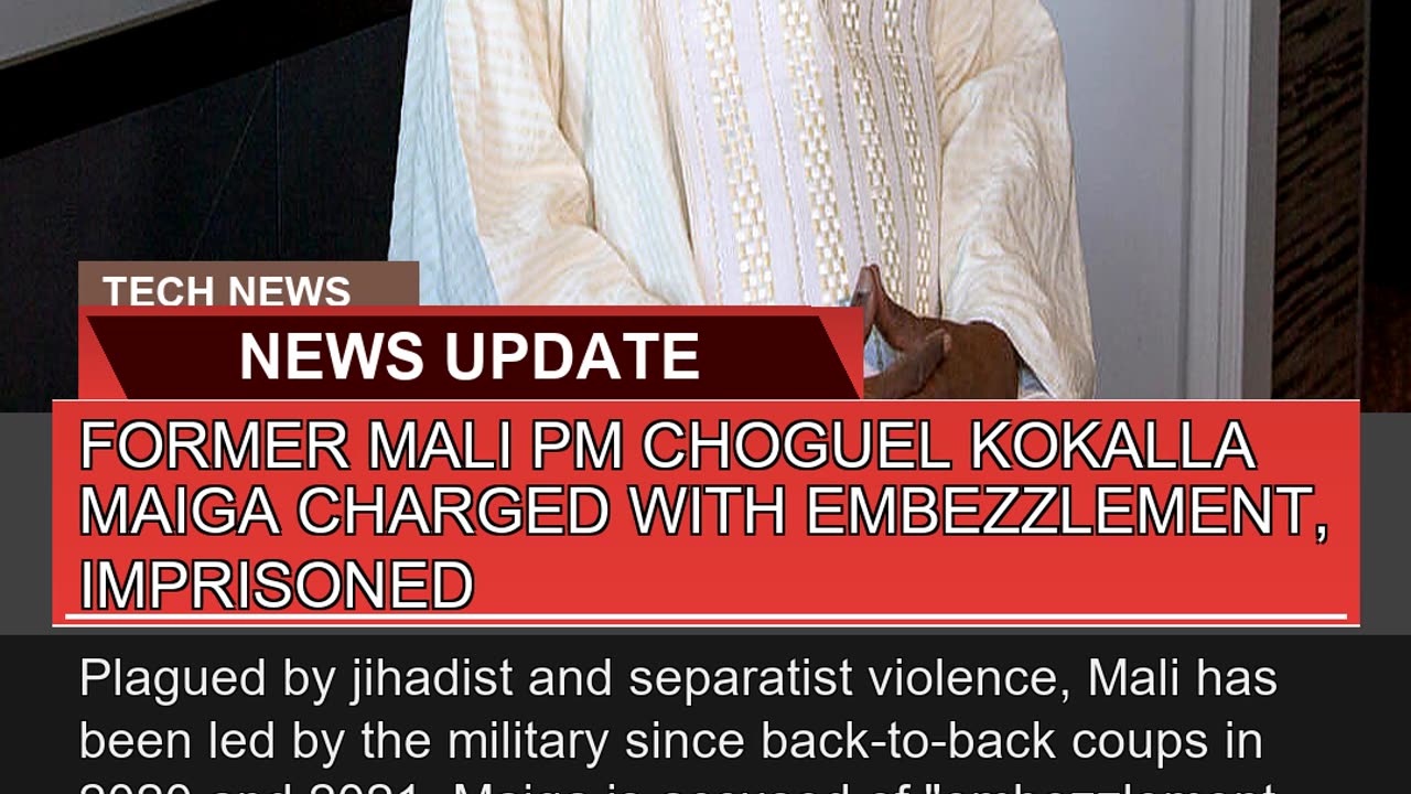 Former Mali Pm Choguel Kokalla Maiga Charged with