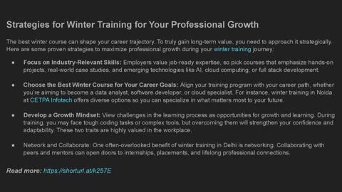 Unlock Your Potential with Winter Training Strategies