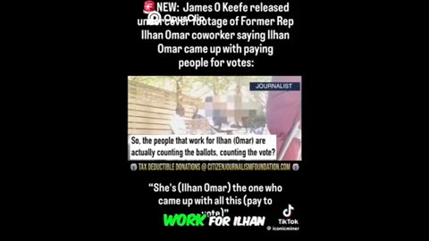 Ilhan Omar - pay to vote ..