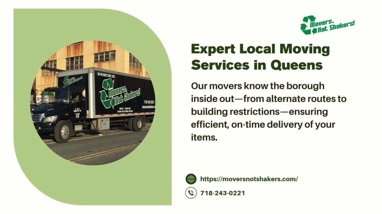 Trusted Moving Experts in Queens - Movers Not Shakers