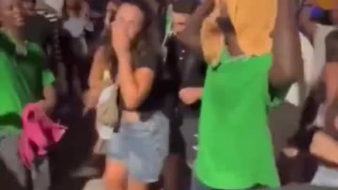 Liberal women in Lampedusa dance with asylum seekers. How will party end?