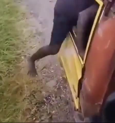 NIGGER TRUCKERS ON THE ROAD IN AFRICA