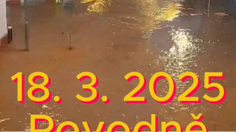 POVODNĚ VE ŠPANĚLSKU 18.3.2025