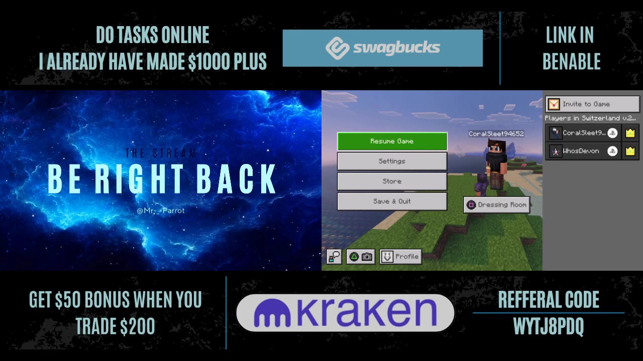Join Up! [Check out my Twitch to earn crypto]
