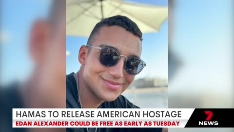 Hamas releases Israeli-American hostage in Gaza - 7NEWS Australia