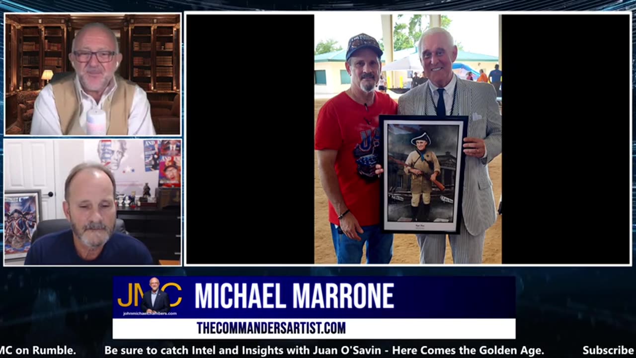 JMC - From Canvas to Combat The Commander’s Artist on Trump, Flynn...5-27-25