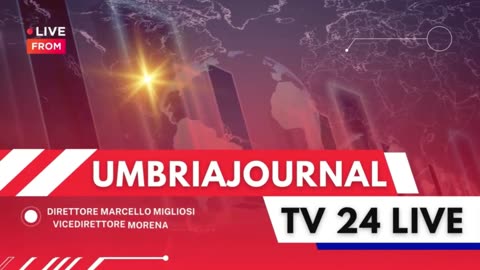Live streaming, il telegiornale dell'Umbria del 5 maggio 2025