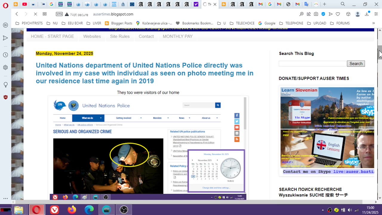Auser Times blog statistic demonstrate UNSTOPPABLE TREND in respect to my 53 years long MK Ultra