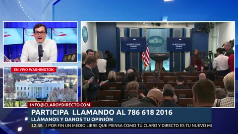 EN VIVO Y EN ESPAÑOL, Conferencia de prensa en la Casa Blanca, Karoline Leavitt (1)