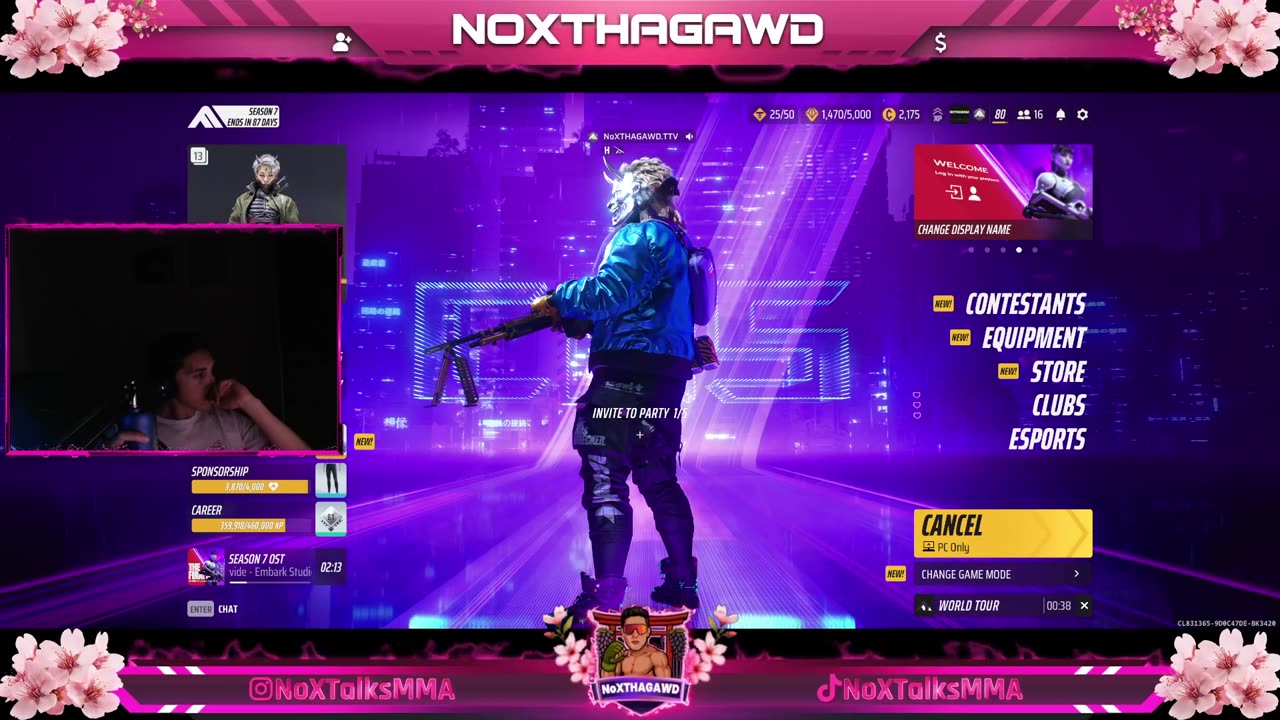 Chill with me Sunday Night! Games & MMA Content!