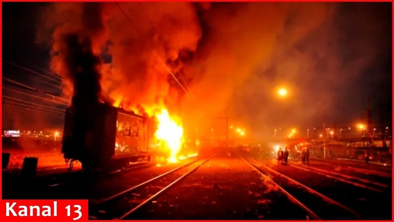 Ukrainian drones struck railway infrastructure in Russia's Volgograd region