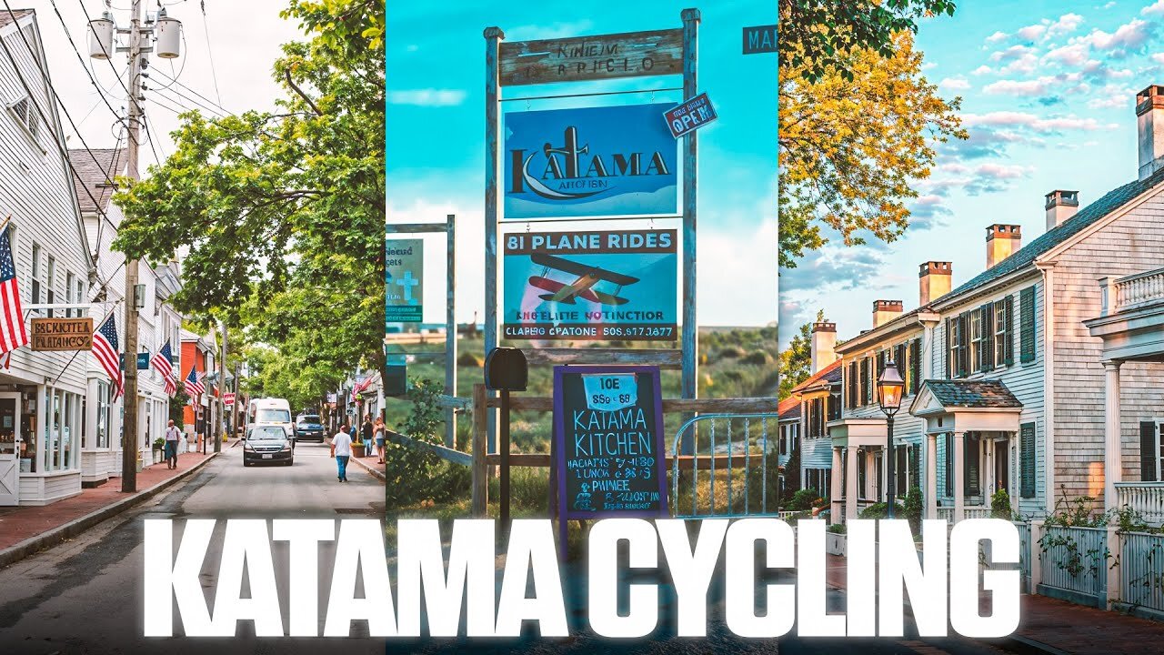 Oops! Martha's Vineyard is in MA! (Biking Edgartown & Katama)