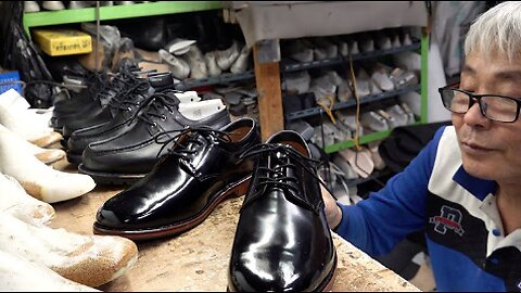 Process of Making Leather Shoes from the Korea's Handmade Shoe Store since 1936