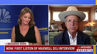 MSNBC: Ghislaine Maxwell Says ‘There’s No List’ of Names of People Who Got Massages When They Were with Epstein