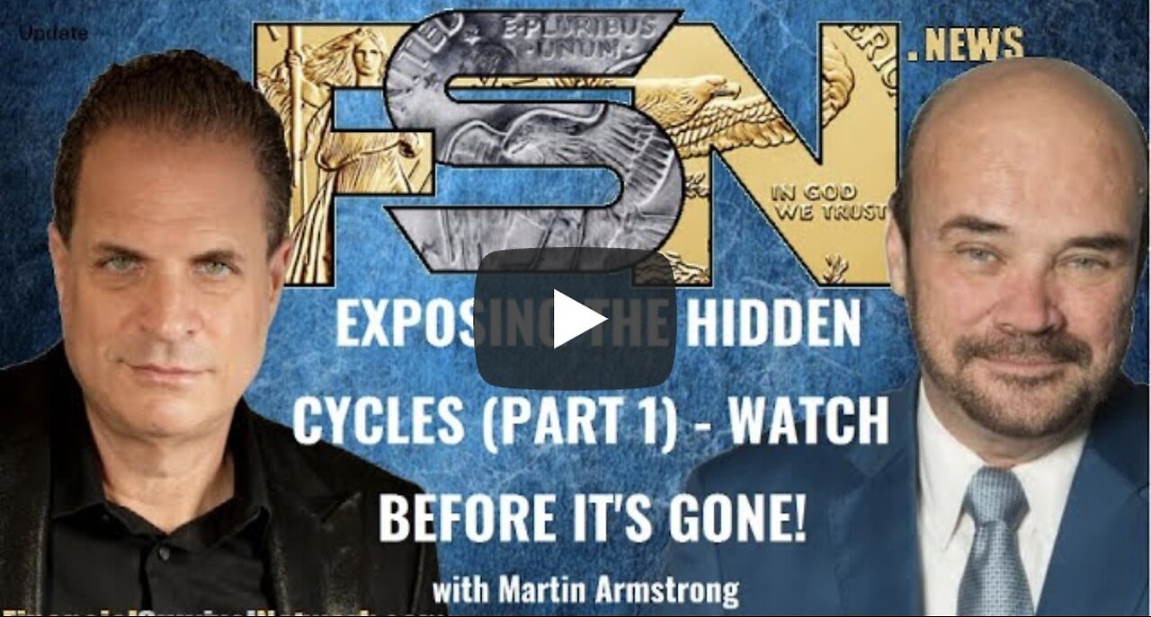 What Martin Armstrong Said Off-Camera Left Us Speechless…