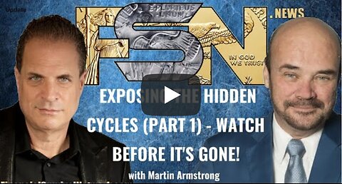 What Martin Armstrong Said Off-Camera Left Us Speechless…