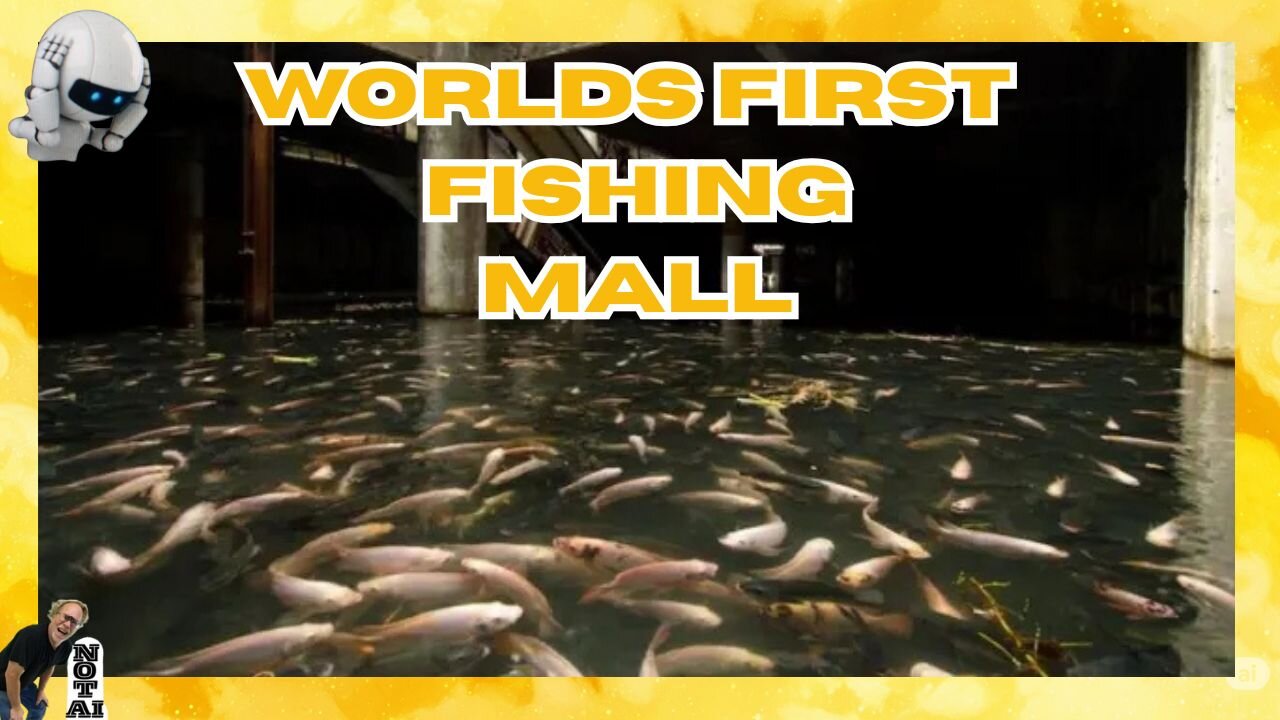 WHY FISH THAT TOOK OVER A SHOPPING MALL ! NO SH!TIN