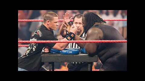 John Cena vs. Mark Henry - Arm Wrestling Contest Raw,