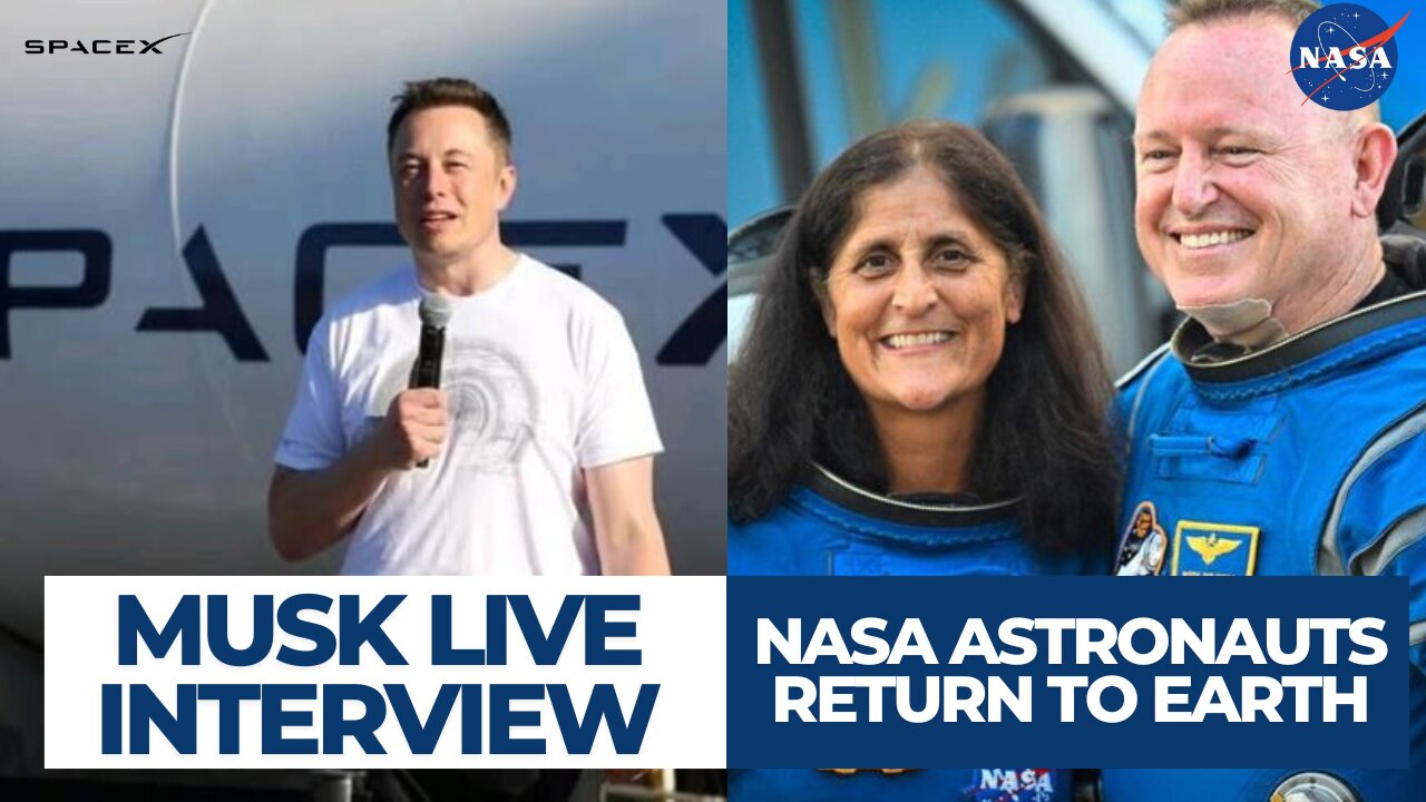 🚀 Elon Musk on Fox:SpaceX Saved Astronauts Butch Wilmore & Suni Williams in a Daring Mission! 🛰️