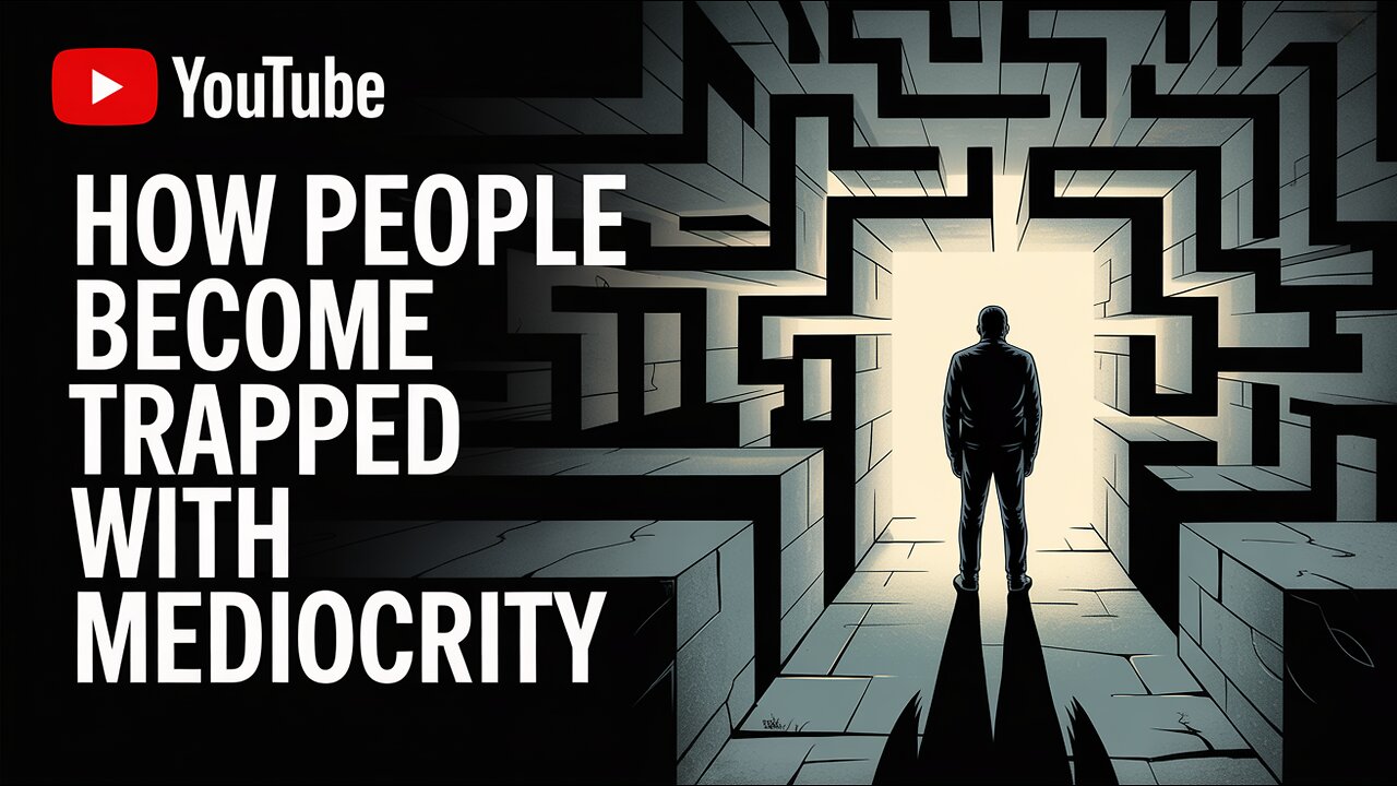 🤯 WHY You Can't ESCAPE Mediocrity (You're Not Lazy... You're TRICKED!) 💥 #MediocrityTrap #BreakFree
