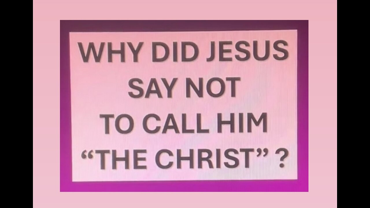JESUS WARNS ABOUT LORD YHWH PART 2 - OCT 22 2024 (TikTok LIVE)