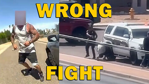 Aggressive Suspect Pushes Cop Into Brawl Before The Officer Pulls His Gun! LEO Round Table S10E115