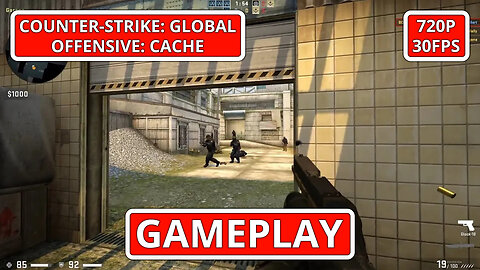 Counter-Strike: Global Offensive: Gameplay: Cache - (PC HD) [720p30FPS]