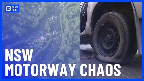 Metal Shard Disaster on NSW Motorway Hundreds of Cars Damaged After Truck Spill | Breaking News 2025