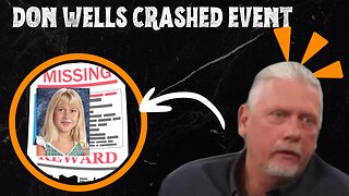 Don Wells Caught Ripping Donated Summer Wells Missing Person Posters Up at Event!