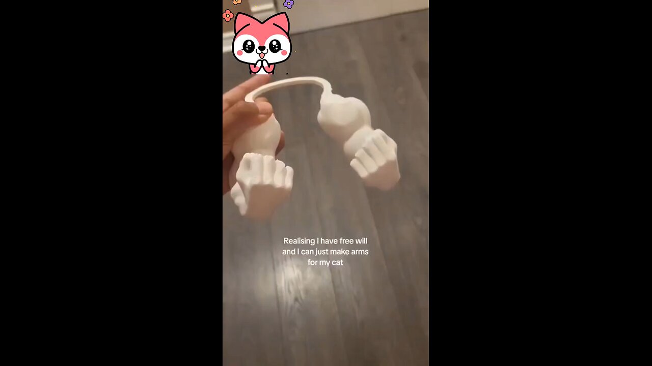 new Cat arm look cool as real but it's fake