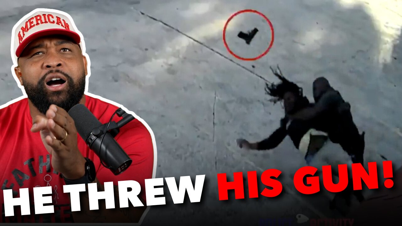 ARMED Black Suspect BEATS Florida Cop BEFORE GETTING SHOT
