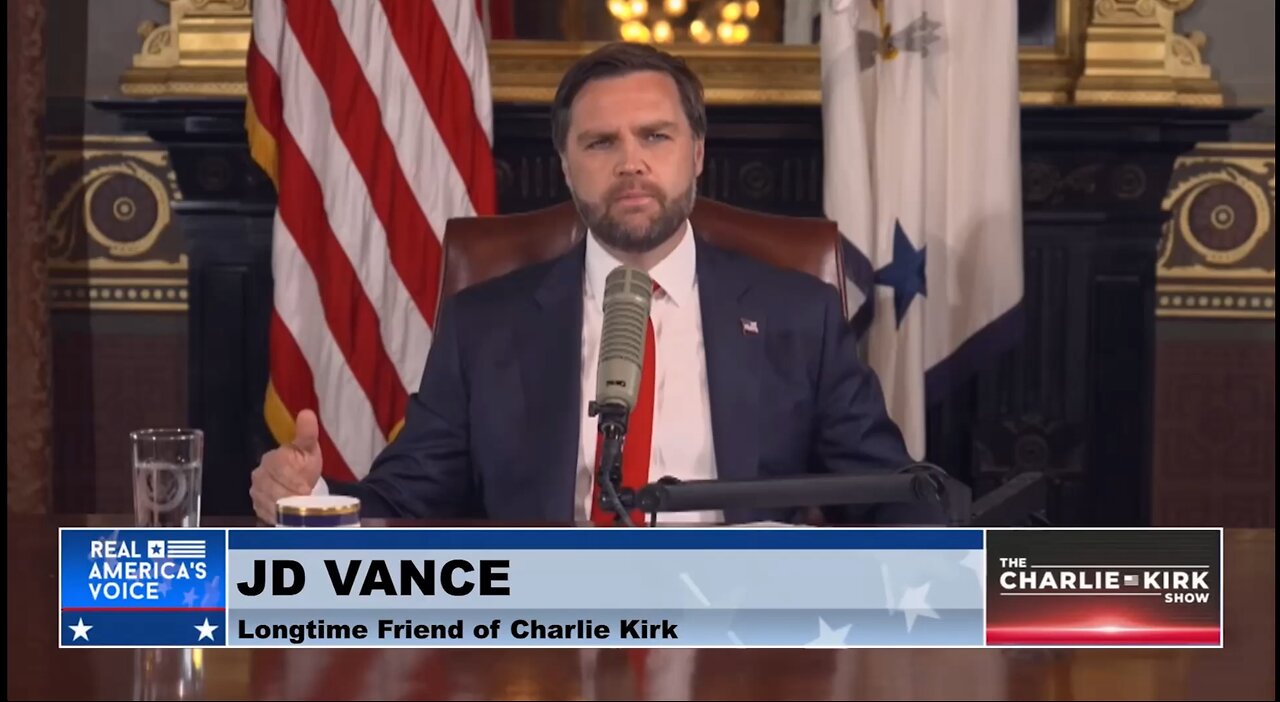 3 Most Powerful Moments From JD Vance Hosting the Charlie Kirk Show