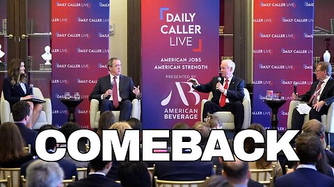 Reagan Reese joins Sen. Ron Johnson and Others to Discuss the COMEBACK of American Jobs