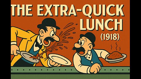 The Extra-Quick Lunch (1918) | Mutt and Jeff Cartoon | Classic Silent Animation