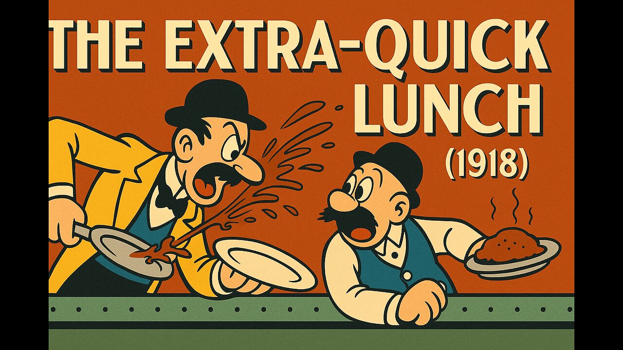 The Extra-Quick Lunch (1918) | Mutt and Jeff Cartoon | Classic Silent Animation