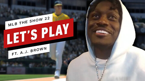 IGN Plays MLB The Show 22 with Eagles Wide Receiver A.J. Brown
