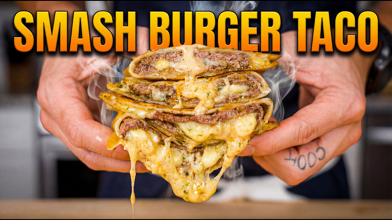 This Smash Burger Taco Is Breaking the Internet
